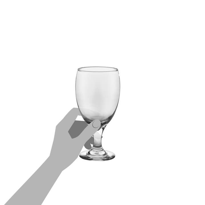 Libbey - Wholesale Wine Glass - Libbey Classic Goblet Party Glasses, 16.25-ounce, Set of 12