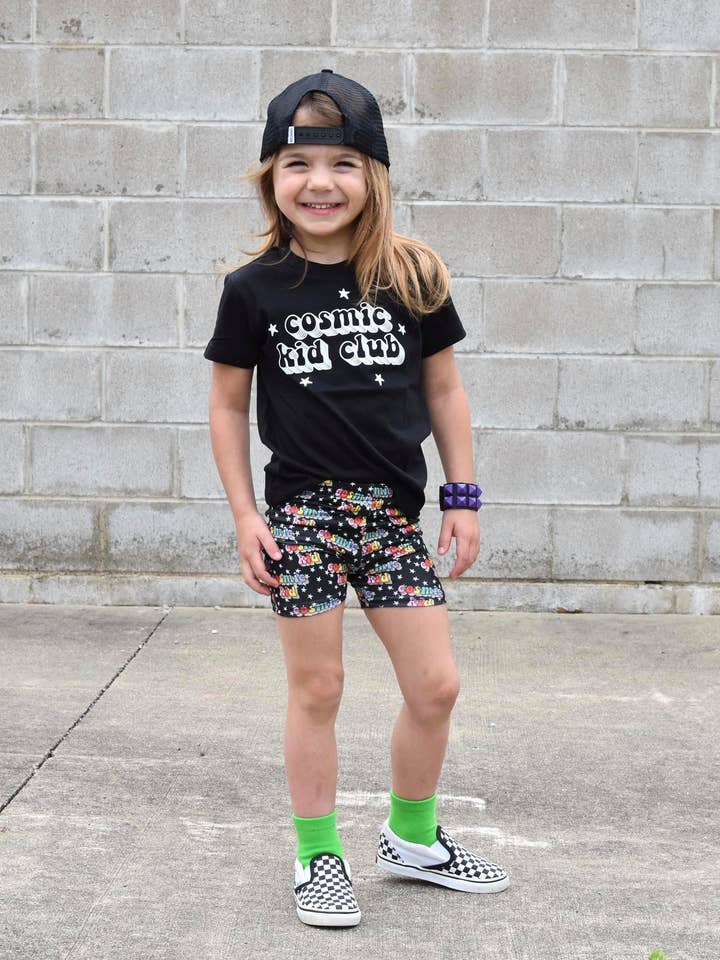 Cosmic Kids Club Tee for wholesale by Half moon apparel