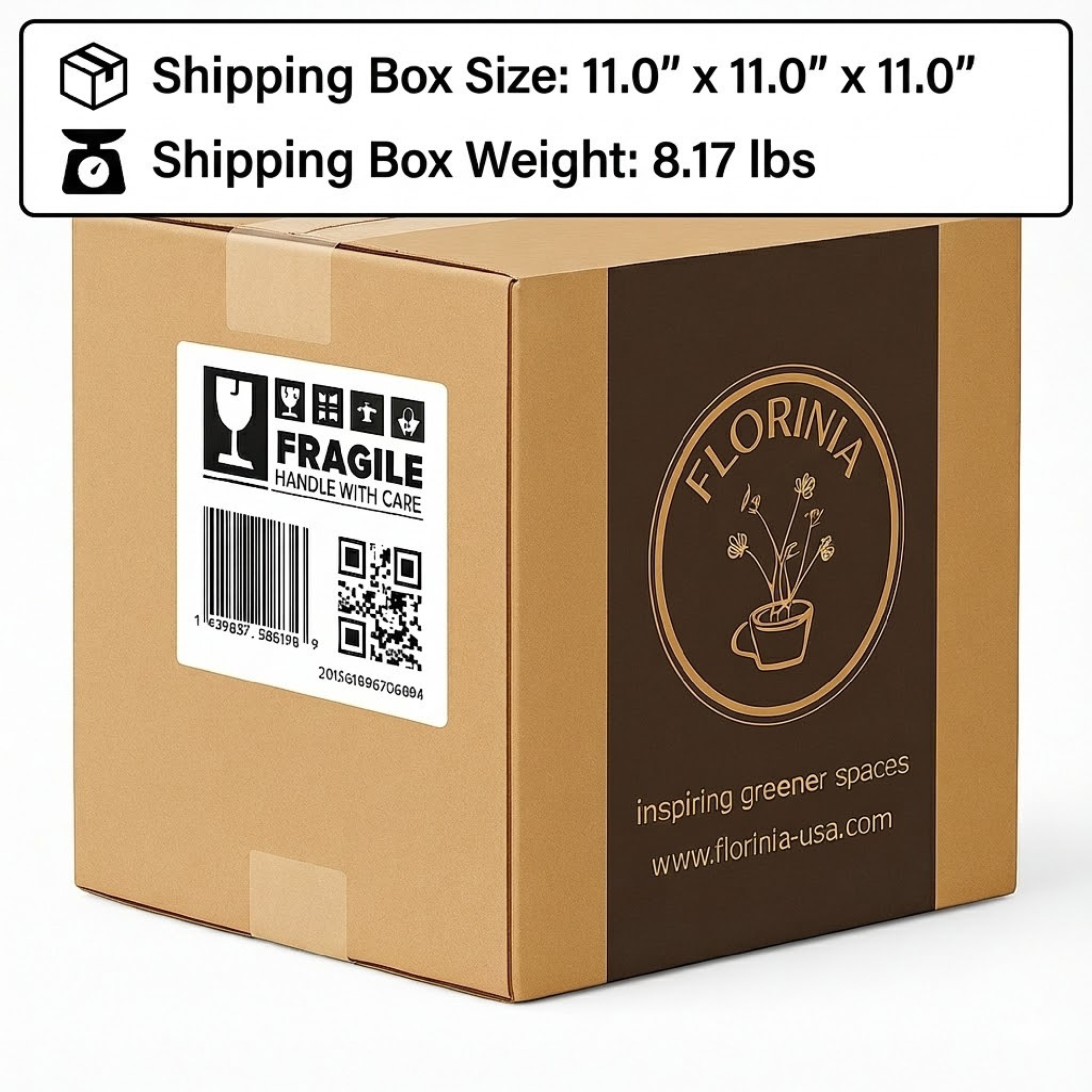 Florinia - Wholesale Plant Pot - 3-Piece White Stoneware Planter Pot Set with Embossed Texture9