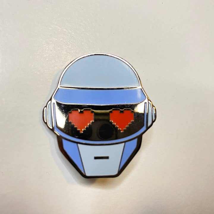 Hype Pins – wholesale Lapel pin/button – Daft Punk (Thomas Helmet) Hard Enamel Pin
