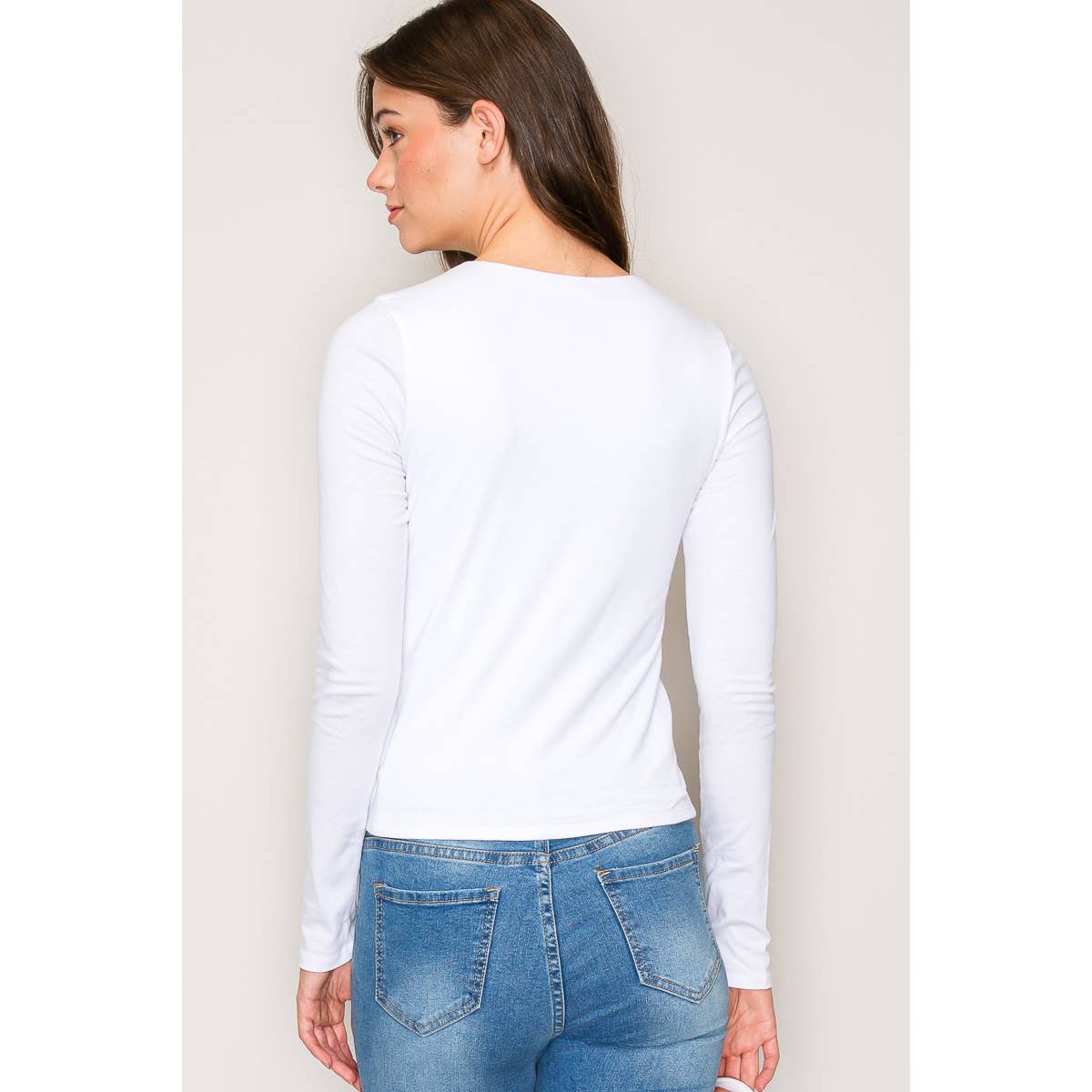 Popular 21 - Wholesale Knit Top - Women's - Double Layer Cotton Long Sleeves Top17