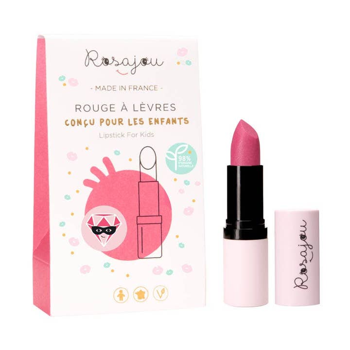VEGAN lipstick in a cardboard case “Ruby” for wholesale by Rosajou