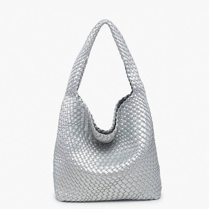 Jen & Co. - Wholesale Satchel - Women's - M2631 Rachel Woven Slouchy Hobo