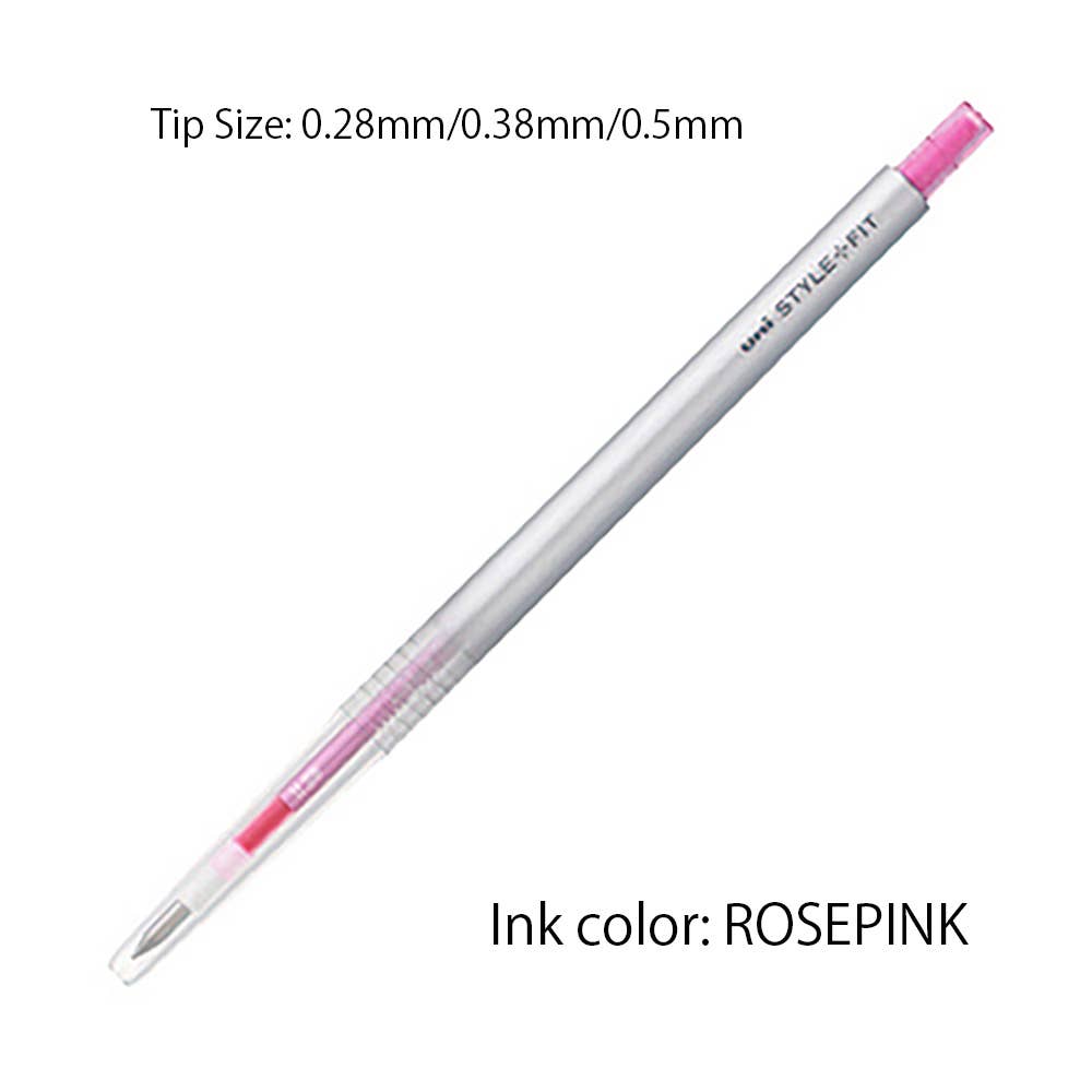 Hakubundo - Wholesale Pen - 【JAPANESE】UNI MITSUBISHI STYLE FIT SINGLE COLOR SLIM GEL PEN4