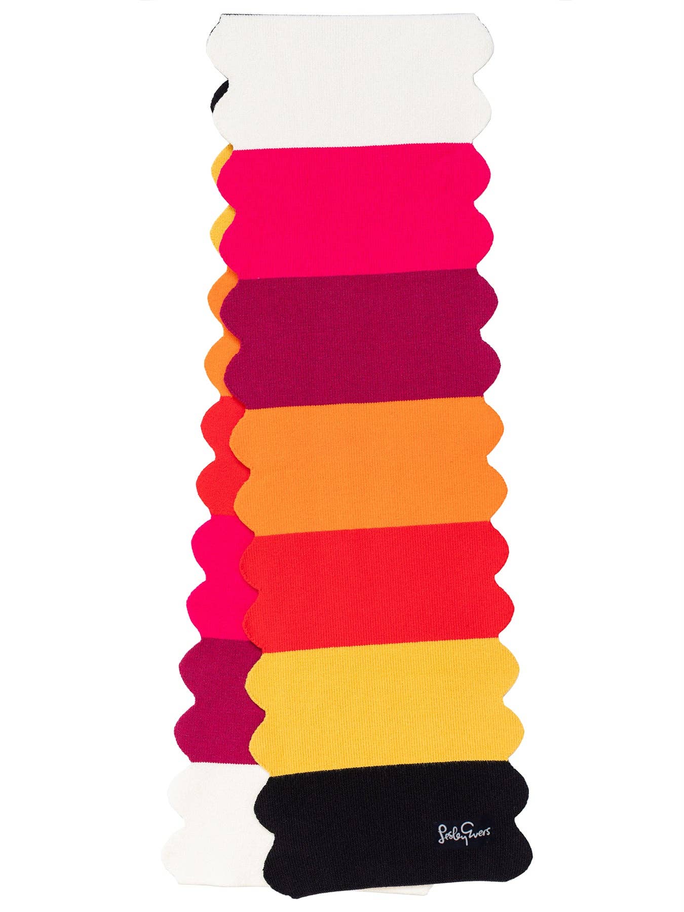 Lesley Evers - Wholesale Scarf - Women's - STEVIE scarf Sunset Stripe0