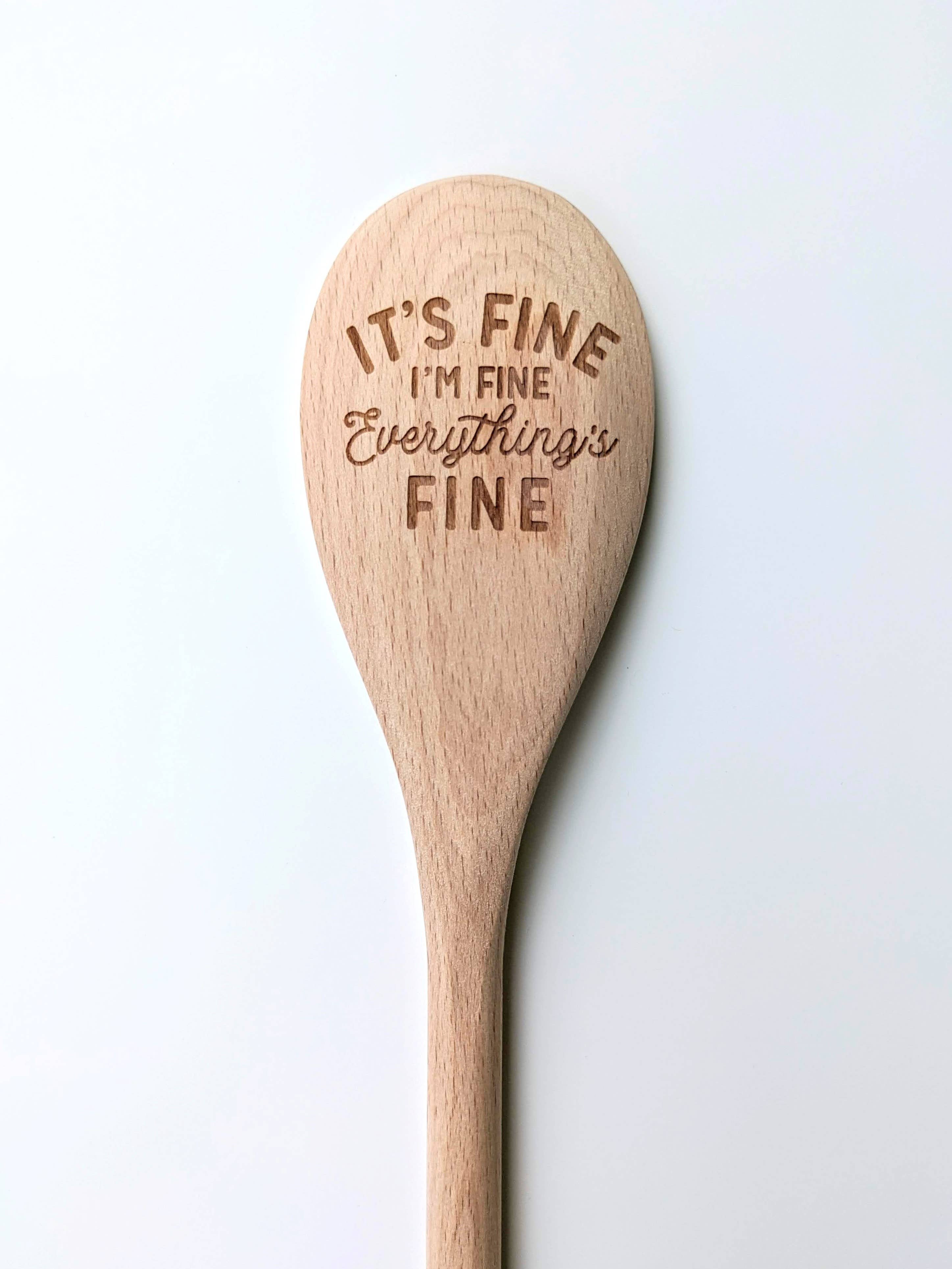 Let The Hunger Games Begin Engraved Wooden Spoon – North to South Designs