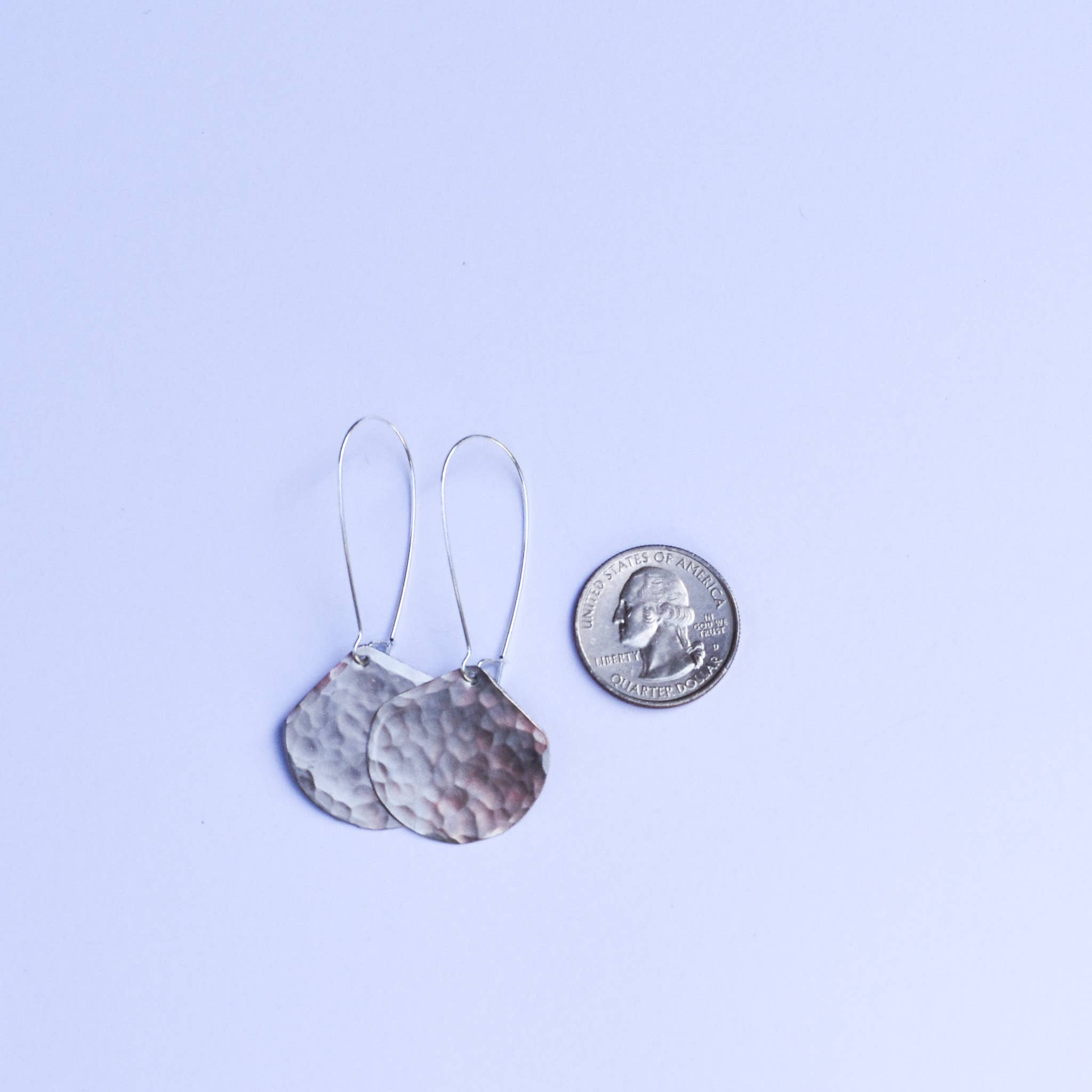 Cascadia Jewlery - Wholesale Dangle Earrings - Moon Drop Earrings - Nickel Silver3