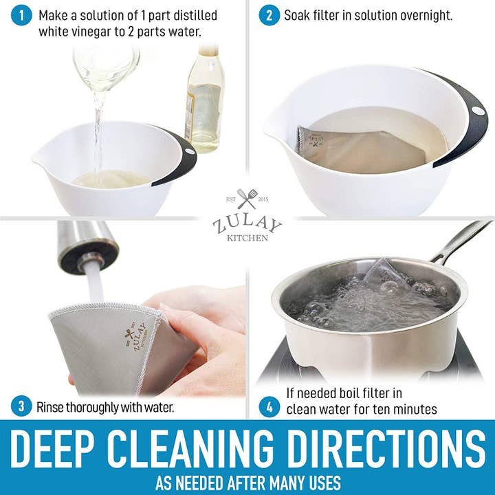 Zulay Kitchen - Wholesale Pour-over & dripper - Stainless Steel Reusable Pour Over Coffee Filter5