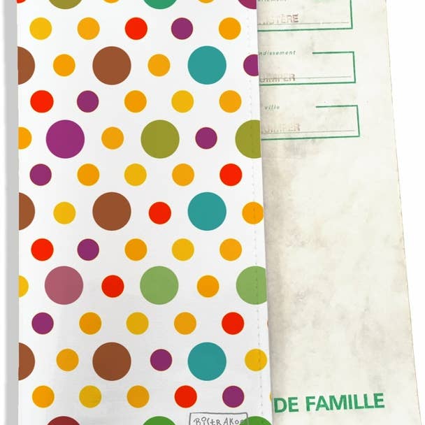 Protege livret de famille Gros et petits pois 5 pour la vente par BISTRAKOO