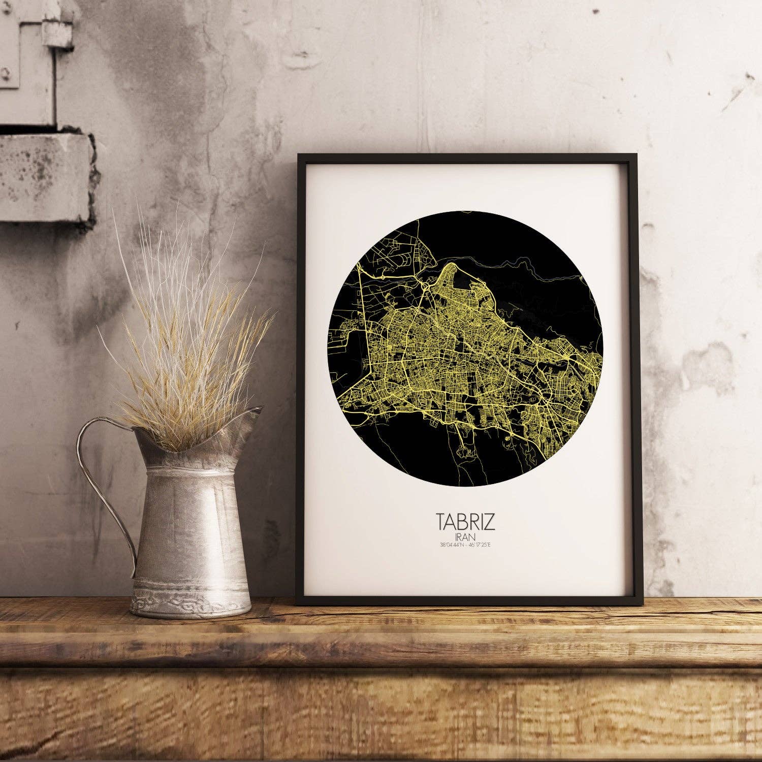 mapospheres - Wholesale Poster - Poster of Tabriz | Iran1