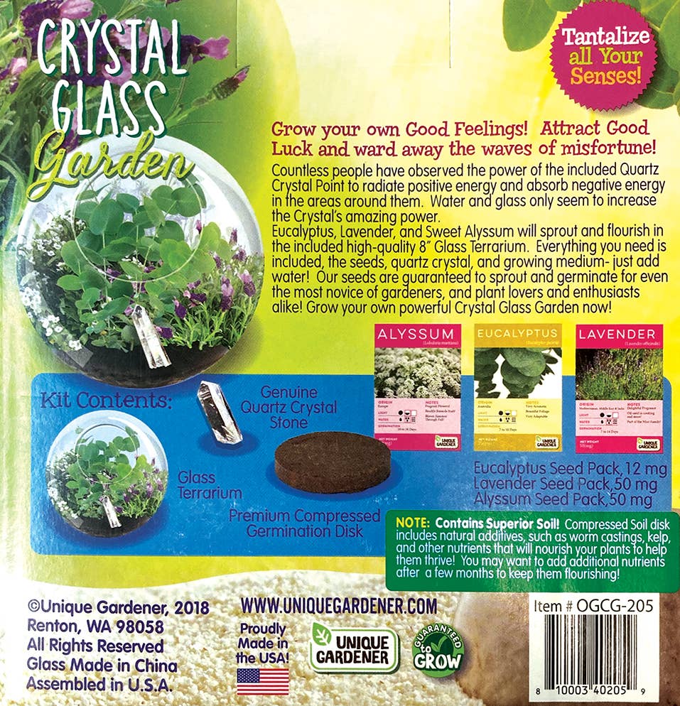 Silver Circle Products - Wholesale Terrarium - Crystal Glass Garden Glass Terrarium5