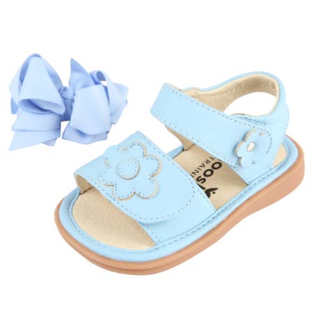 Mooshu Trainers – Großhandel Sandalen – Kinder – Ready Set Bow Sandalen - Quietschende Schuhe für Mädchen1