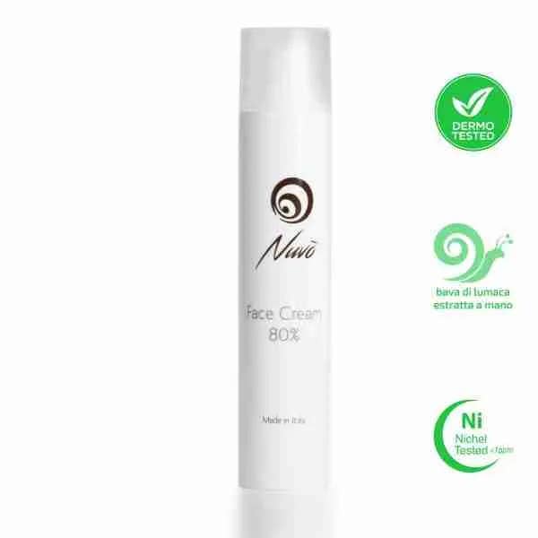 Nuvò Cosmetic - Wholesale Anti-Aging Moisturizer - Snail Slime Face Cream 80% + Hexapeptide-8 and Retinol 50ml2