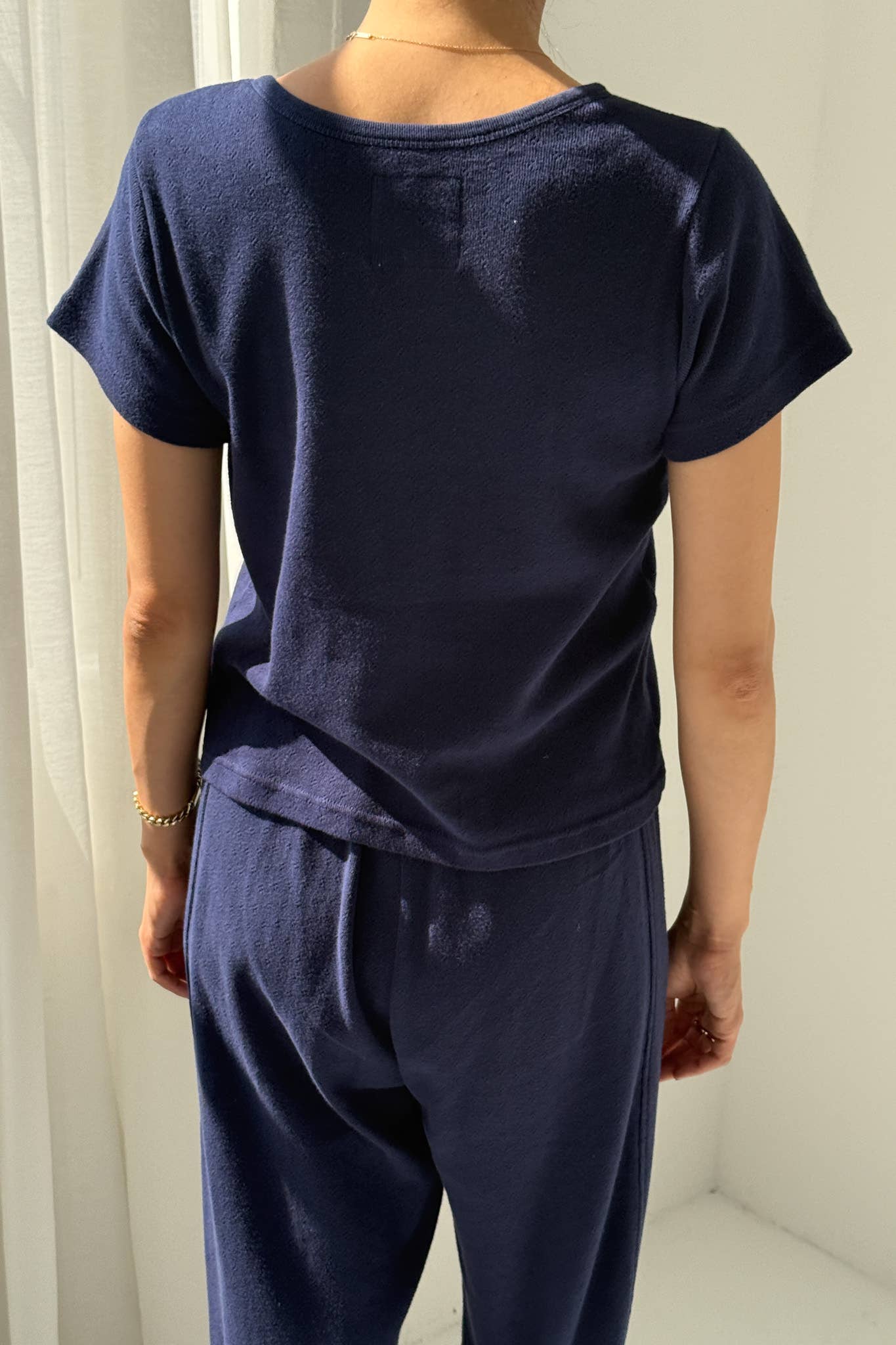 Le Bon Shoppe - Wholesale Knit Top - Women's - Pointelle Babe Tee (2S-2M-1L)5