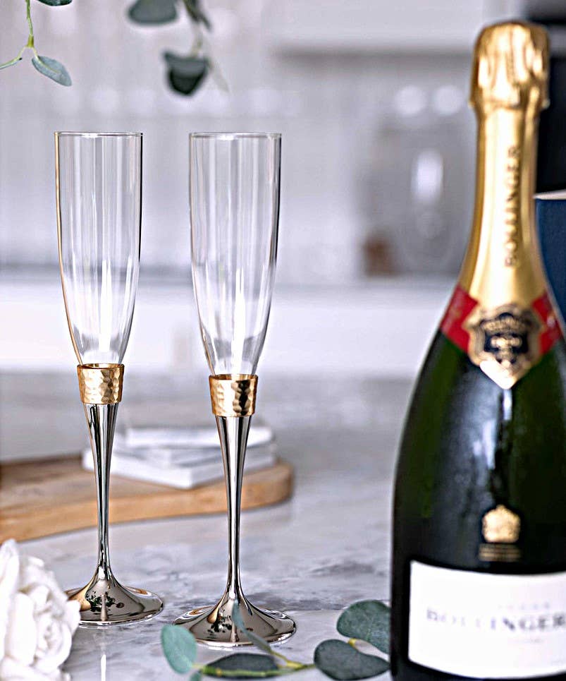 Roberts and Dore – wholesale Champagne flute – Pair of Champagne Flutes1