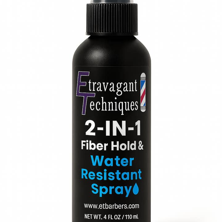 2-in-1 Fiber Hold/ Water Resistant Spray for wholesale by Extravagant Techniques