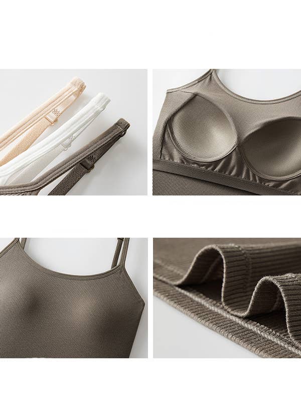 Hope & Sunshine - Wholesale Camisole - Women's - Modal Padded Longline Camisole Top8