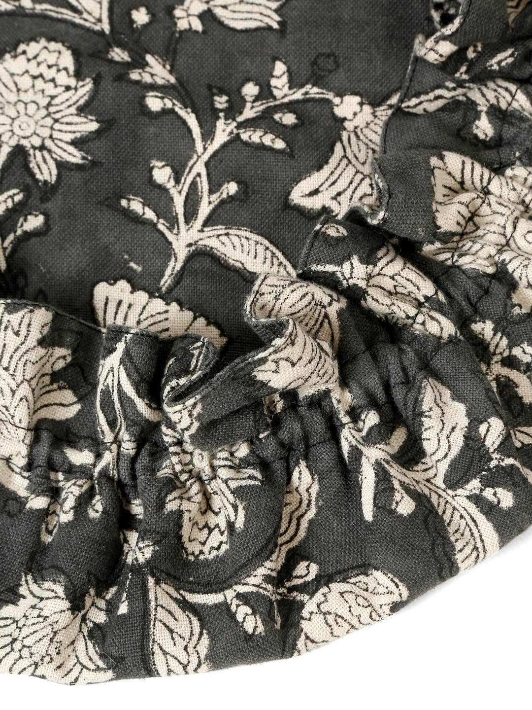 Eyda Homes – wholesale Serving bowl – Handmade Cotton Bowl Covers | Floral Pattern Linen Cover Set1