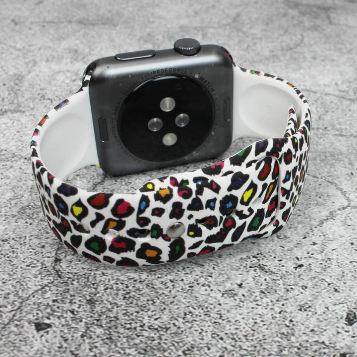 ShopTrendsNow - Wholesale Watch band/strap – Women's - Animal Themed Printed Silicone Bands Apple Watch9