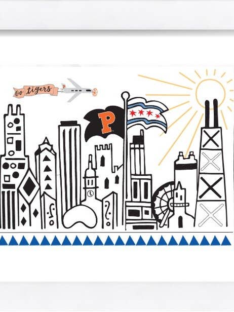 Princeton Tigers, Mighty Chicago - Wall Print for wholesale by Mighty Violet Design