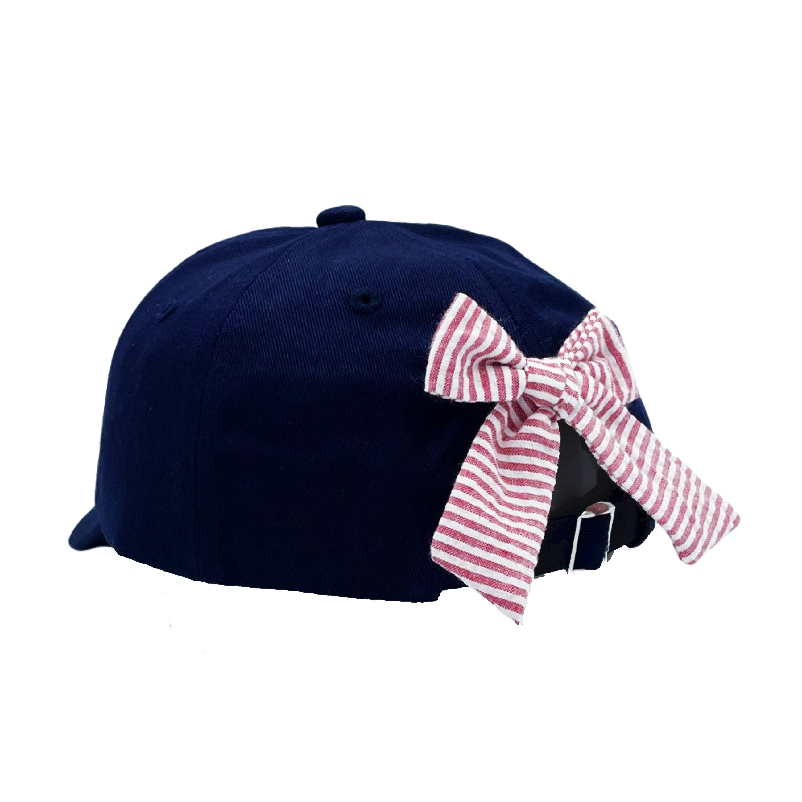 Bits & Bows - Wholesale Baseball Cap - Kids - Lobster Bow Baseball Hat (Youth)2