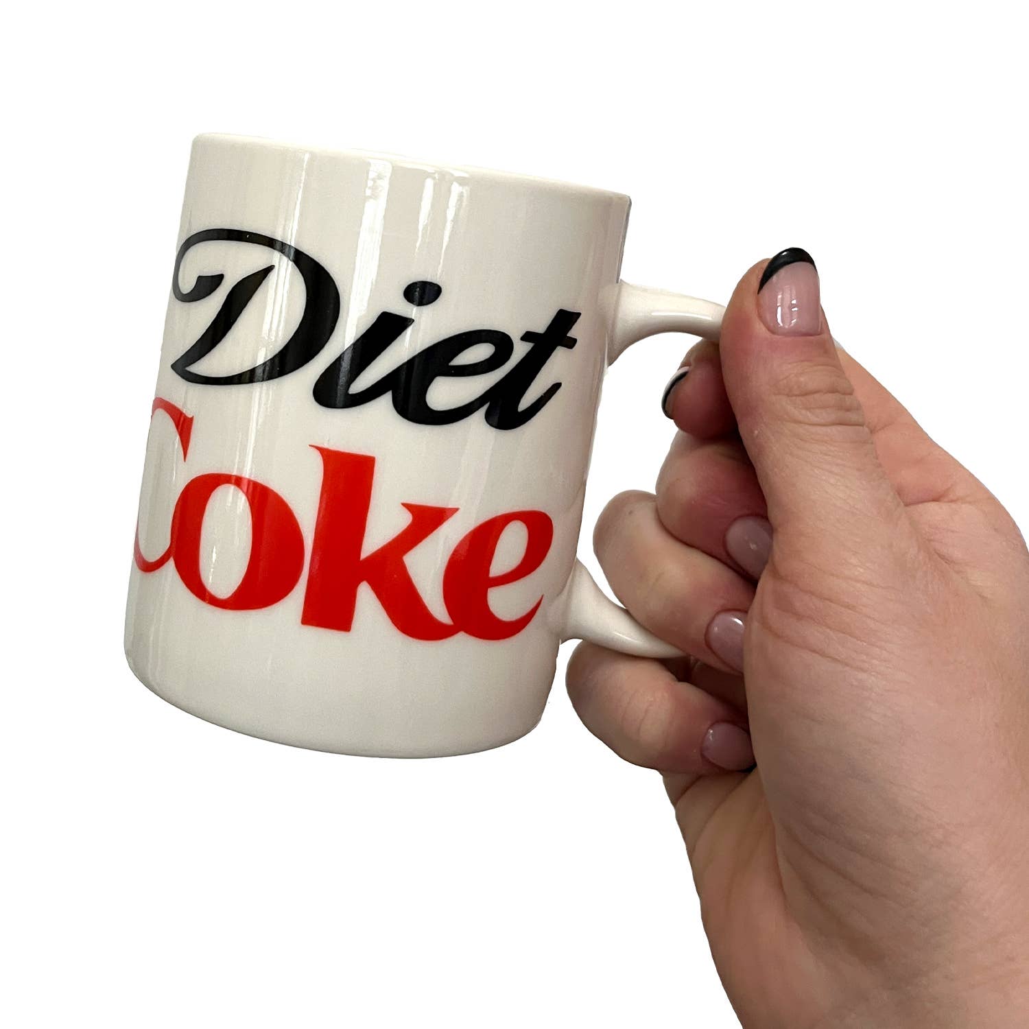 Drawn Goods - Wholesale Coffee Mug - "My other coffee is a diet coke" silly mug1