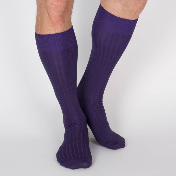 Luxus-Socken - Heidelbeere für den Großhandel von Archiduchesse