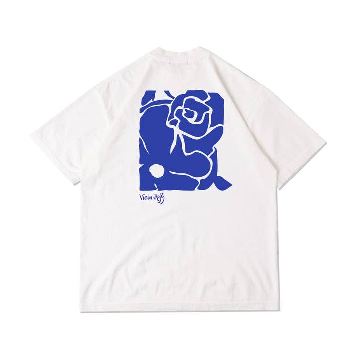 Viola and Roses Stamp flower White for wholesale by Viola And Roses