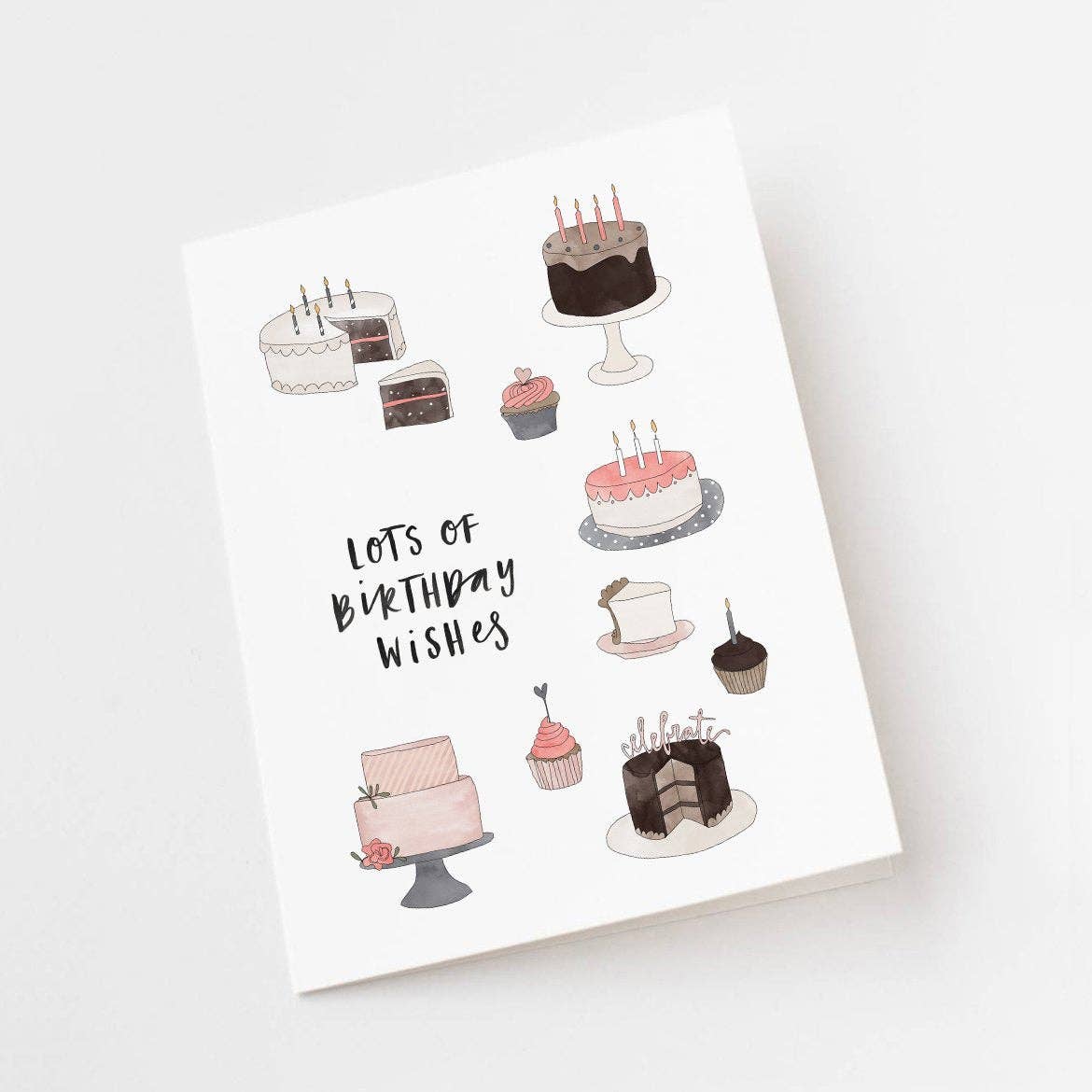 In the Daylight - Wholesale Birthday Card - Lots of Birthday Cake Greeting Card2