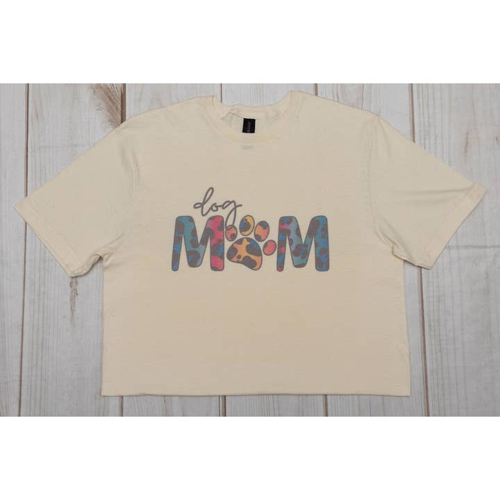 T-shirt Paw Print Mãe Dog por atacado de Rescue Dogs Rock T-shirts