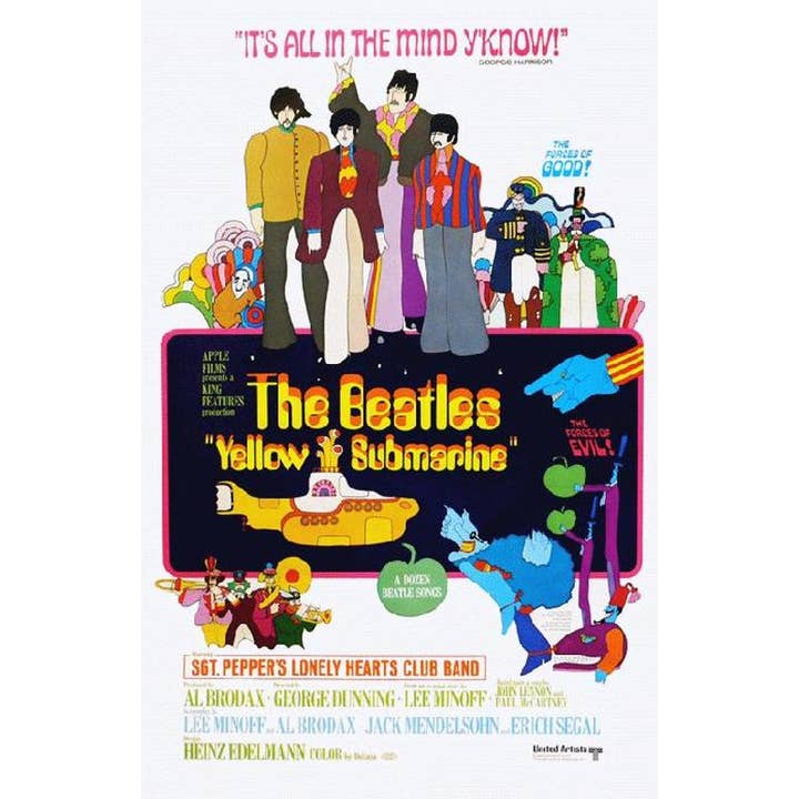 PosterSource - Wholesale Poster - Beatles / Yellow Submarine Reprint 1968