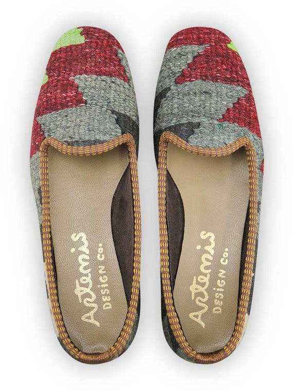 Kelim Mokassins für Damen - Größe 8,5 für den Großhandel von Artemis Design Co.