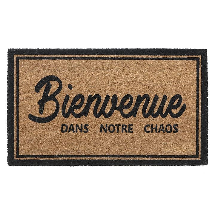 Coir Door Mat Welkom in Notre Chaos voor wholesale door IH Casa Decor