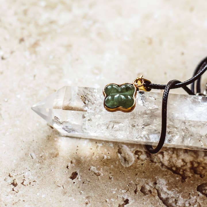 Mindful Living Co. - Wholesale Jewelry - Men's - Crystal Rope Cord Necklaces – 4 Symbolic Shapes9