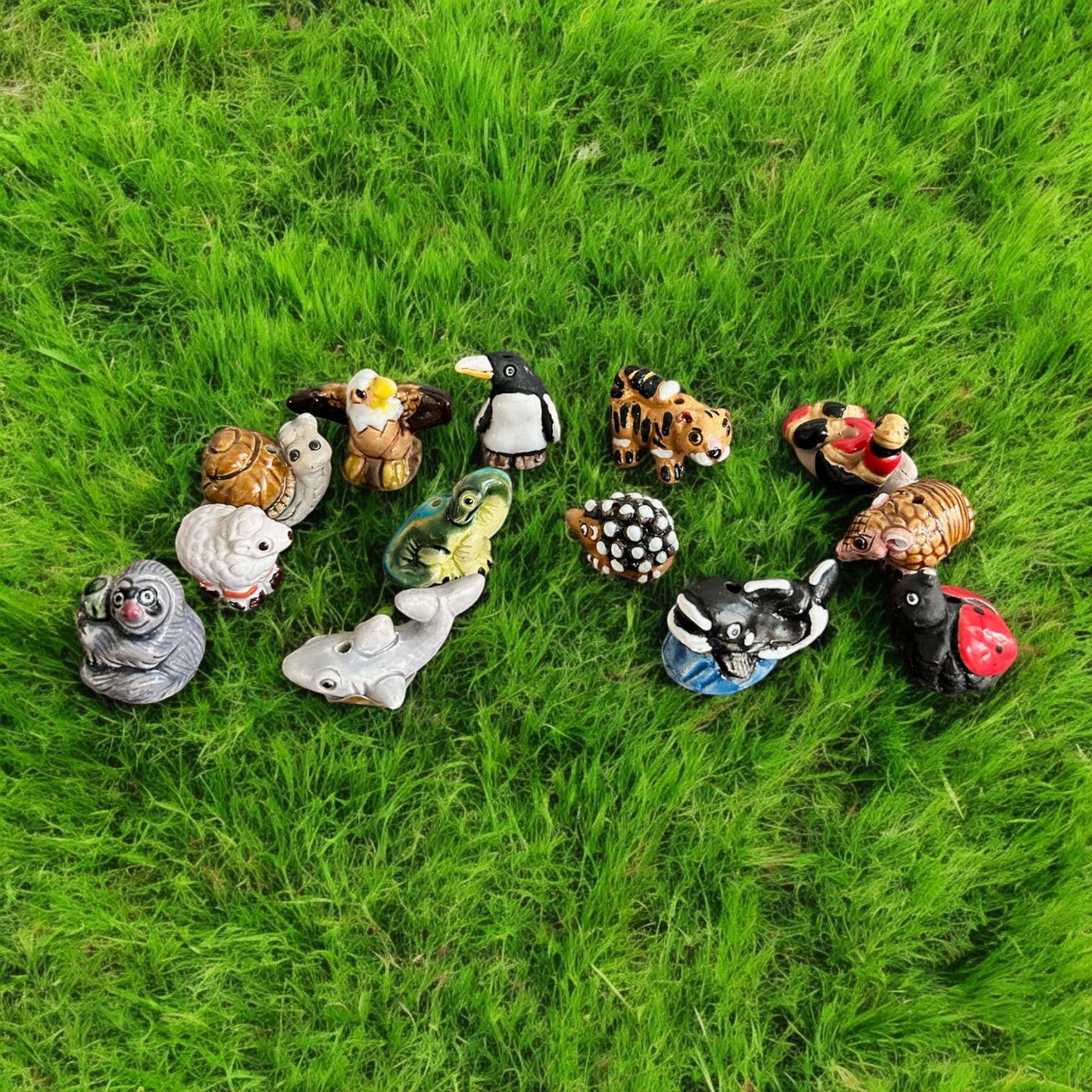 Zoe Artcrafts Corp. – Engroshandel Pyntefigur – Assorterede Mini Keramikdyr, Legetøj, Dukkehus, Husdekoration3