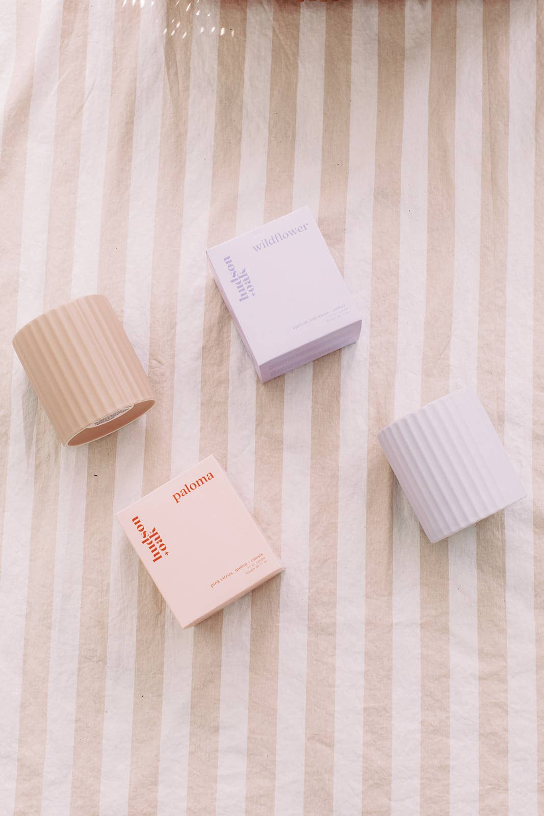 Hudson and Oak – Vela em jarro/copo por atacado – Vela de flores silvestres5