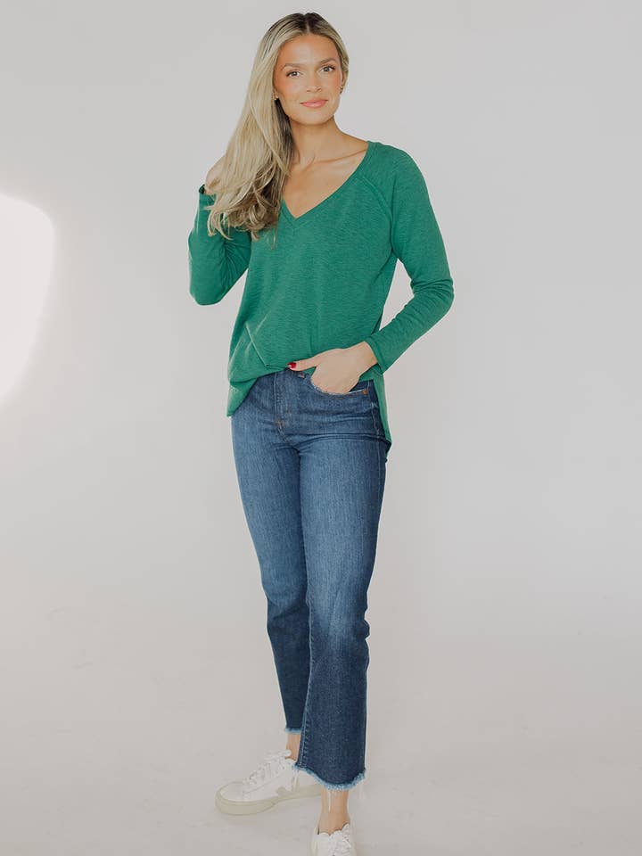 Summer Camp - Wholesale Tunic - Women's - Weekend Getaway Long Sleeve V-Neck12