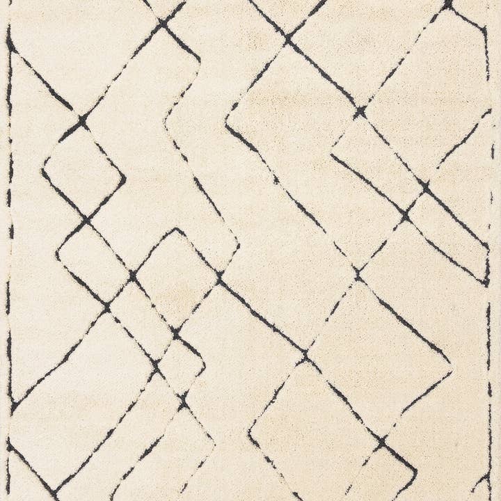 8' x 11' cremefarbener Teppich für den Großhandel von HomeRoots