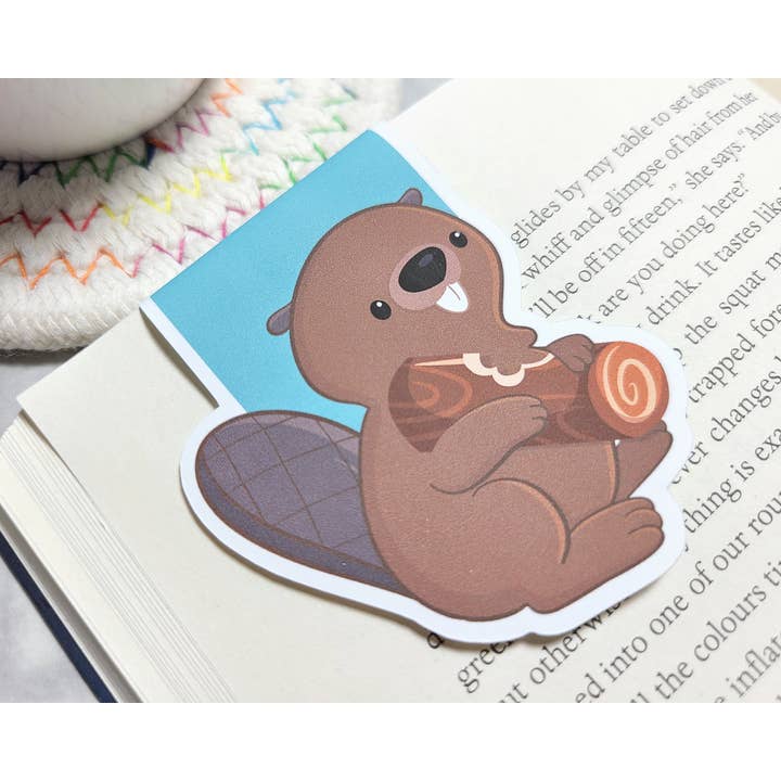 Marque-page magnétique Beaver pour la vente par FunUsual Suspects