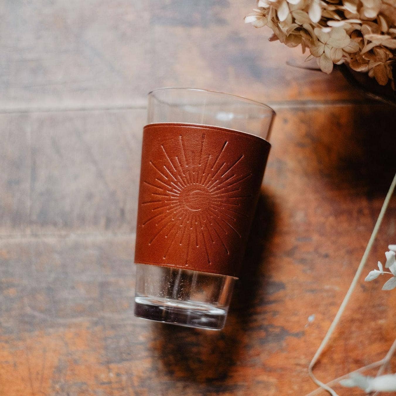 The Local Branch - Wholesale Beer Glass/Mug - Custom Leather Pint Glass2