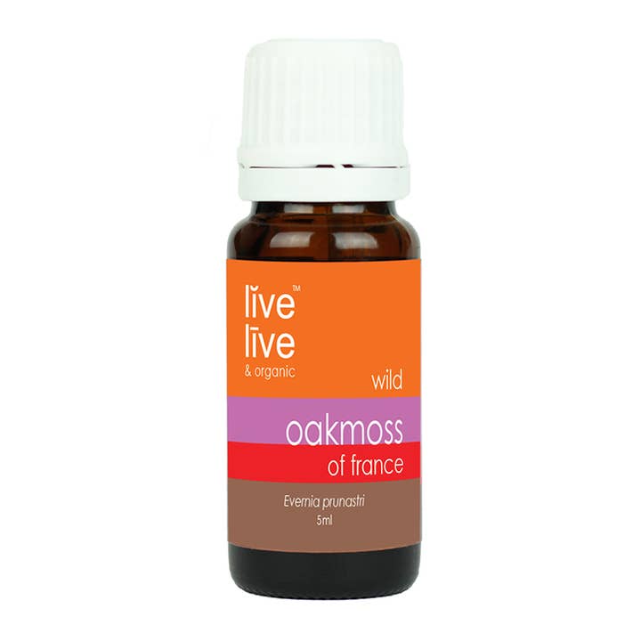 Oak Moss of France Essential Oil, Evernia Prunastri, 5ml for wholesale by Live Live & Organic