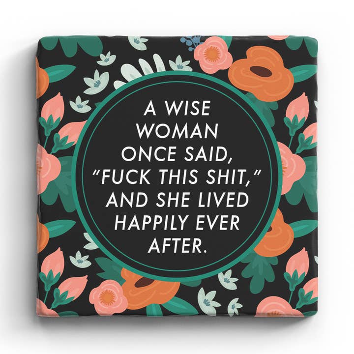 Paisley & Parsley - Wholesale Coasters - Happily Ever After - Marble Coaster0