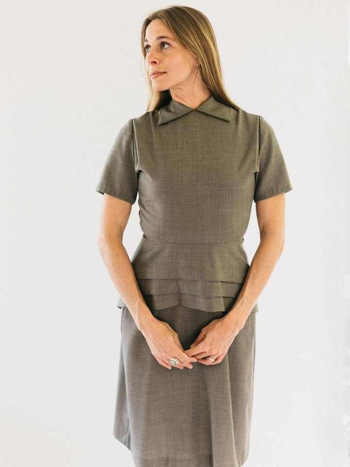 249 1930's Day Kjole - Symønster for engroshandel hos Folkwear