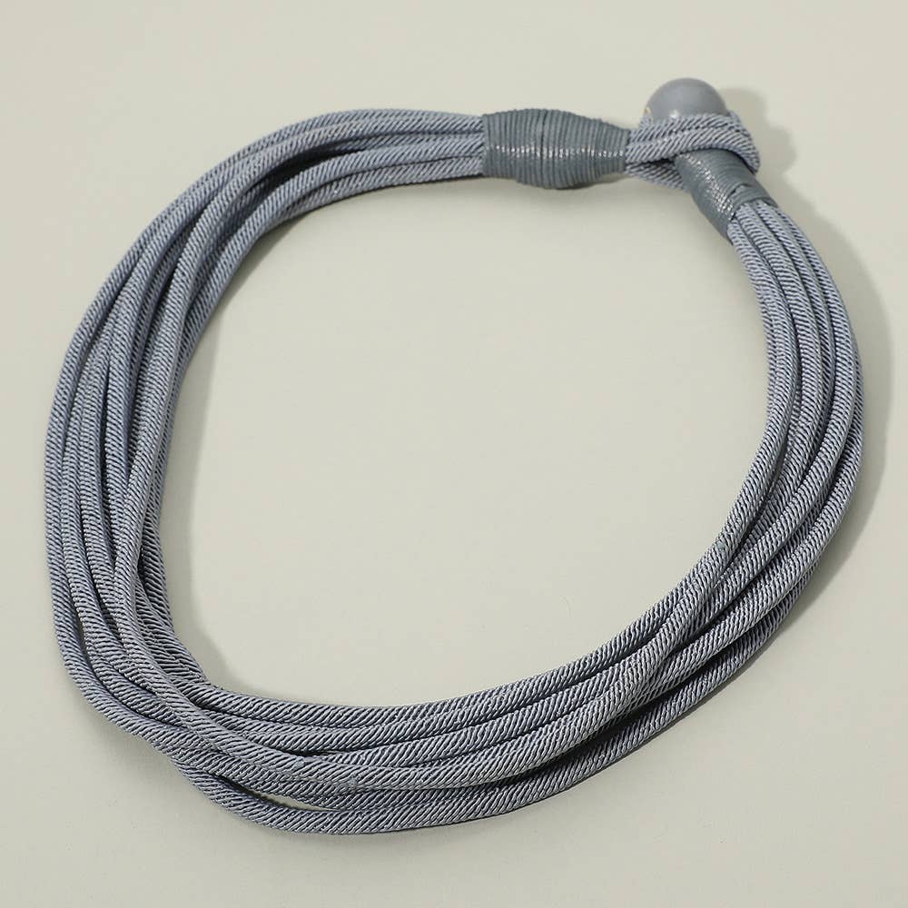 Sensibling Corp. - Vente Colliers tissés - Collier Cordon Multi-Brins Audacieux3