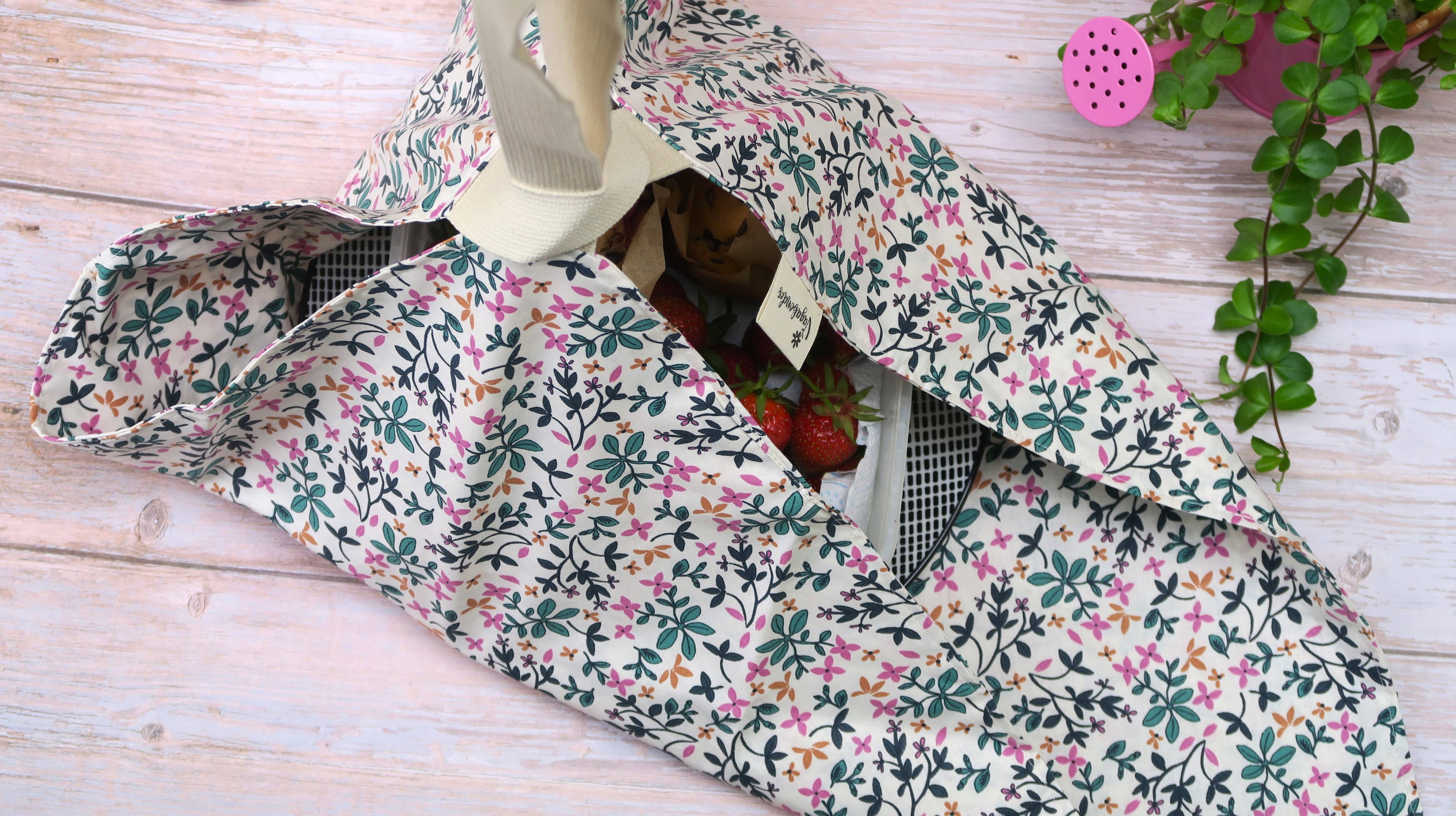 Vagabondes - Wholesale Food Storage Wrap/Bag - Fancy fabric pie bag - adaptable3