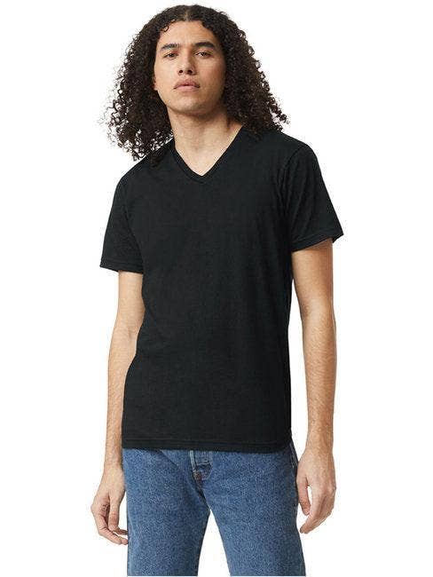 DressesMax - Wholesale T-Shirt - Men's - American Apparel Unisex CVC V-Neck T-Shirt 2006CVC