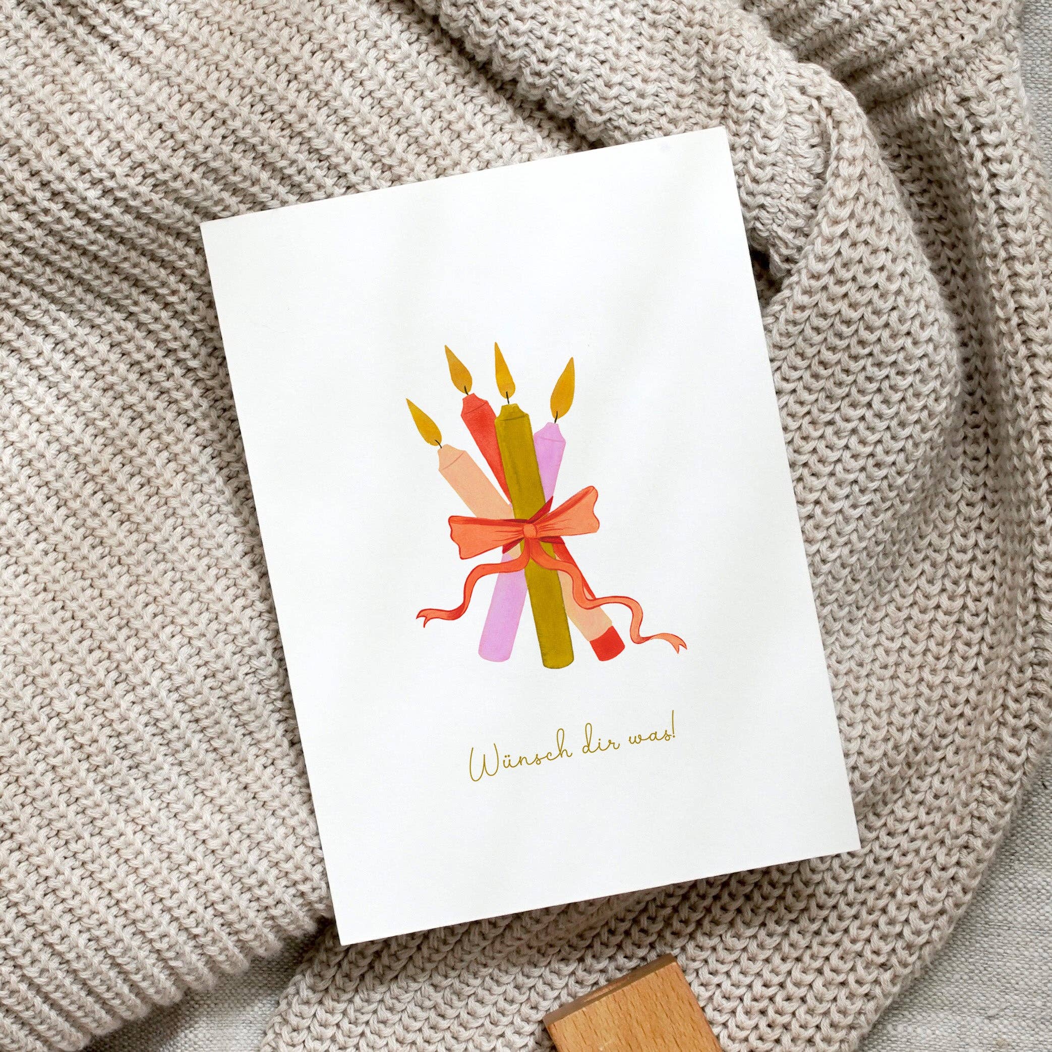 Leo La Douce GmbH - Venta al por mayor Tarjetas de cumpleaños - Tarjeta postal · Velas de cumpleaños7