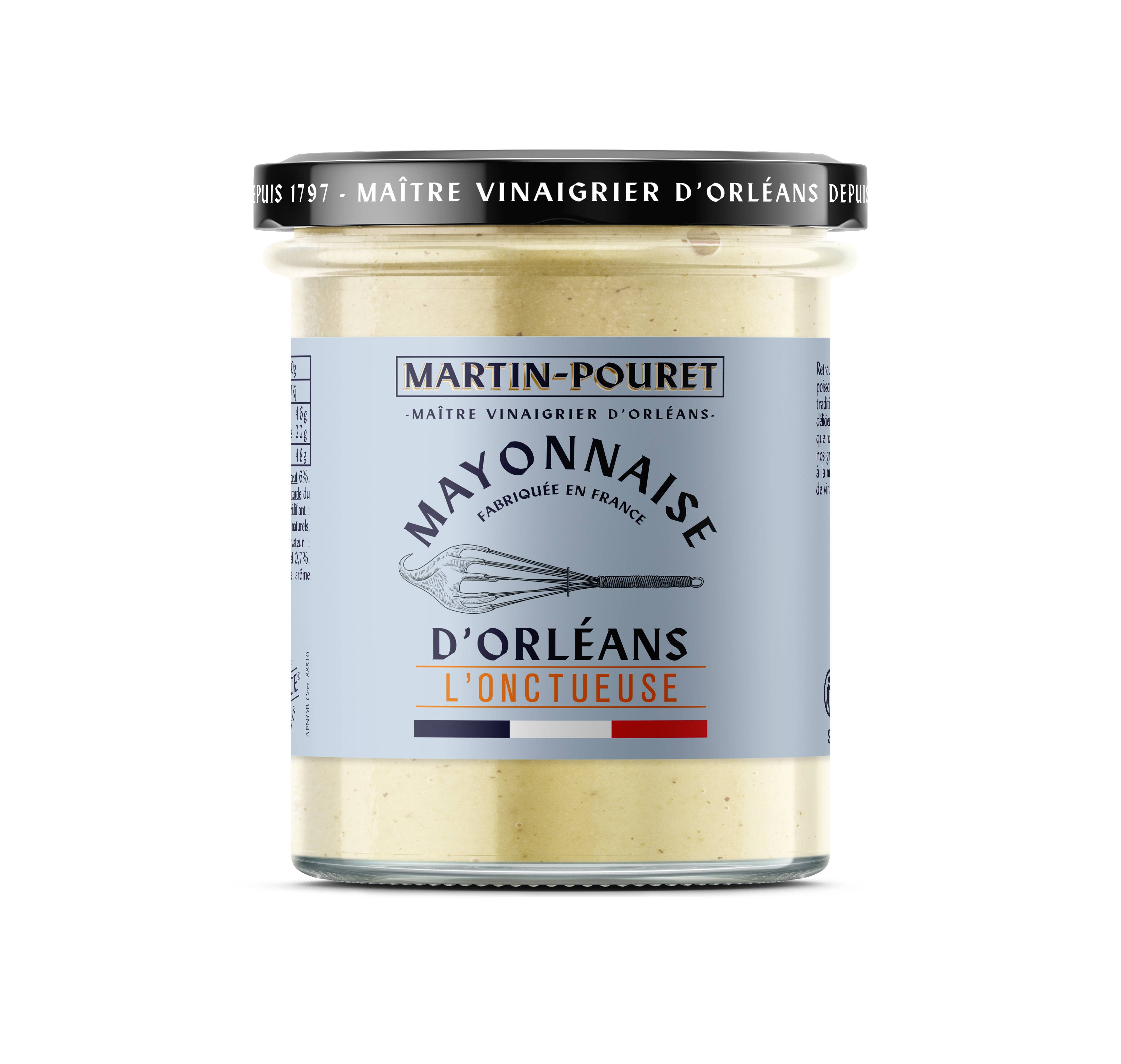 Apricot & Honey Gourmet - Wholesale Mayo - Traditional Mayonnaise Martin-Pouret 5.99 oz