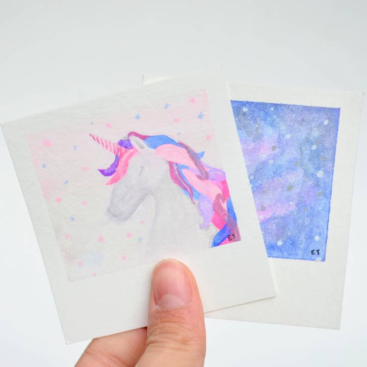 Lavender Chai Co. - Wholesale DIY Craft Kit - Mini Painting Kit- Galaxy2