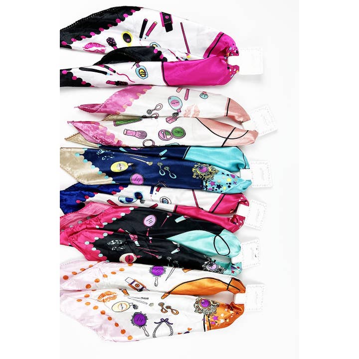 MAKEUP BEAUTY THEME PRINT SQUARE SATIN SCARF and other Purchase Wholesale tissu satin. Free Returns & Net 60 Terms on Faire trending on Faire.